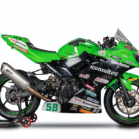 FULL TITANIUM SYSTEM Wssp2022: titanium collector + silencer, Force, titanium, racing