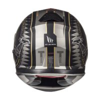 MT Helmets Thunder 3 SV Isle Of Man Matt Black And Gold - Image 4